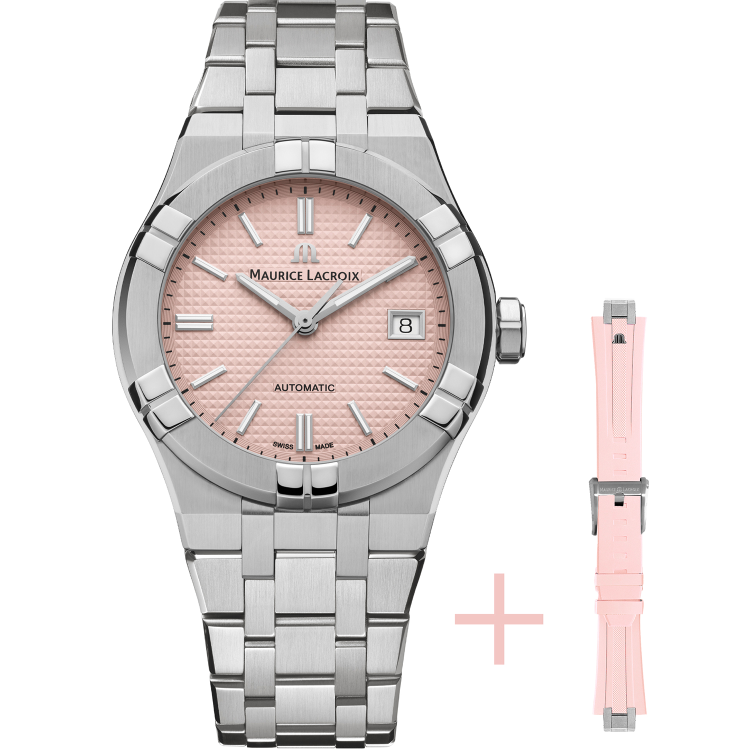 Maurice Lacroix Aikon Limited Edition Pink Set