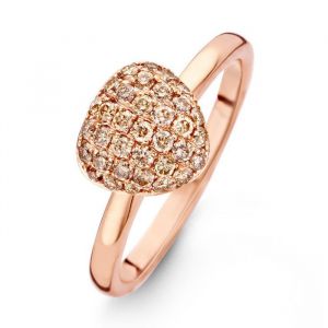 One More 18 Karaats Roségouden Vulsini Ring met Bruine Diamant