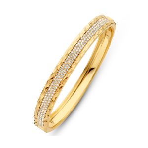 One More 18 karaats Geelgouden Ischia Armband met Diamant