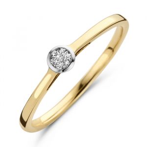 Blush Diamonds Ring met 0.06ct Diamant