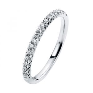 Atelier Bouman 18 Karaats Witgouden Ring met 0.24ct Diamant