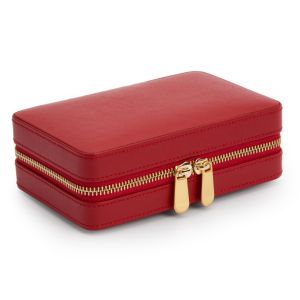Palermo Jewellery Zip Case Red