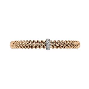 Fope Gioielli Flex'it Vendôme 18 karaats Roségouden Armband met Diamant