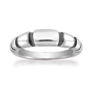 Rabinovich Zilveren Ring Geoxideerd