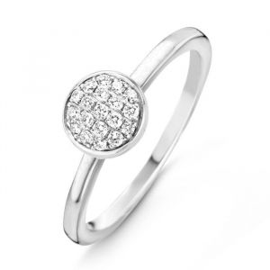 One More 18 Karaats Witgouden Vulsini Ring met Diamant