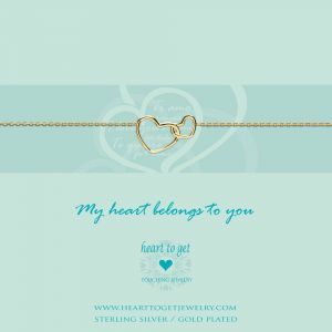Heart to Get ''My Heart belongs to You'' Armband B218ENH15G