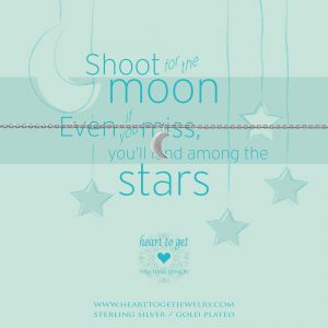 Heart to Get ''Shoot for the Moon'' Armband