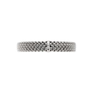 Fope Gioielli Flex'it Panorama Essentials 18 karaats Witgouden Armband met Diamant