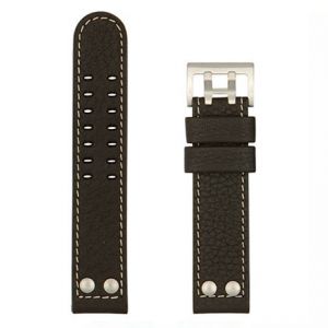 Hamilton Khaki Field Officer Auto Horlogeband Leder 22 mm