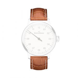 MeisterSinger Horlogeband Croco Cognac 20 mm