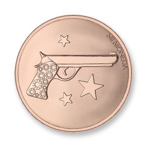 Mi Moneda Munt - Shiny Rosé Aim High / Pistol Medium
