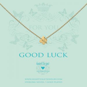 Heart to Get "Good Luck" Collier
