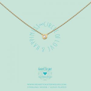Heart to Get Circle of Love & Happiness Collier N196CIZ13G