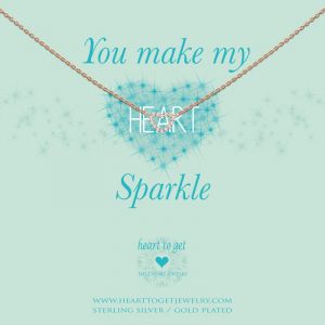 Heart to get ''You make my heart sparkle'' Collier
