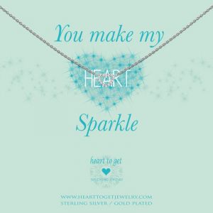 Heart to get ''You make my heart sparkle'' Collier