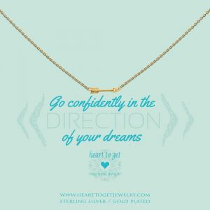 Heart to get ''Go confidently in the direction of your dreams'' Collier