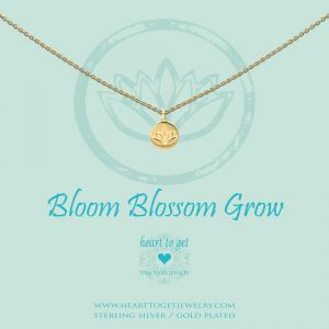 Heart to Get ''Bloom Blossom Grow'' Collier