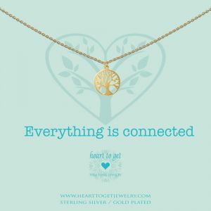 Heart to Get ''Everything is connected'' Collier N259TOL15G
