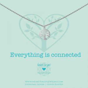 Heart to Get ''Everything is connected'' Collier