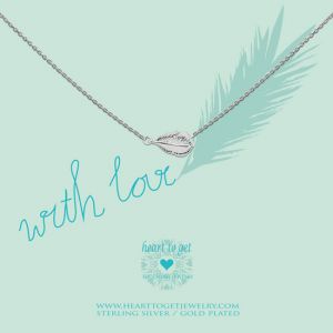 Heart to Get "With Love" Collier