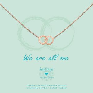 Heart to Get We Are All One Collier
