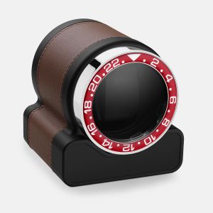 Scatola del Tempo Rotor One Sport Chestnut + Red