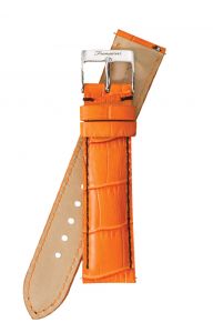 Fromanteel Lederen Horlogeband Oranje