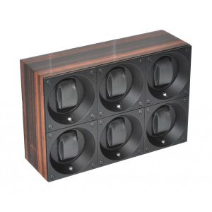 Swiss Kubik Masterbox Multiple 6p - Macassar Wood High Gloss