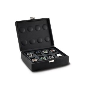 Scatola del Tempo Valigetta 8 Compact No Handle Black Horlogebox
