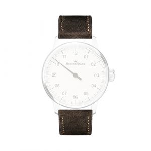 MeisterSinger Horlogeband Velour Brown 20 mm