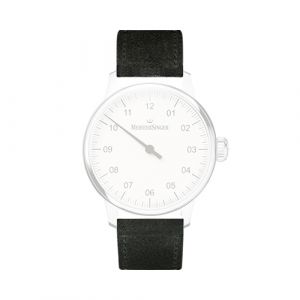 MeisterSinger Horlogeband Velour Black 20 mm