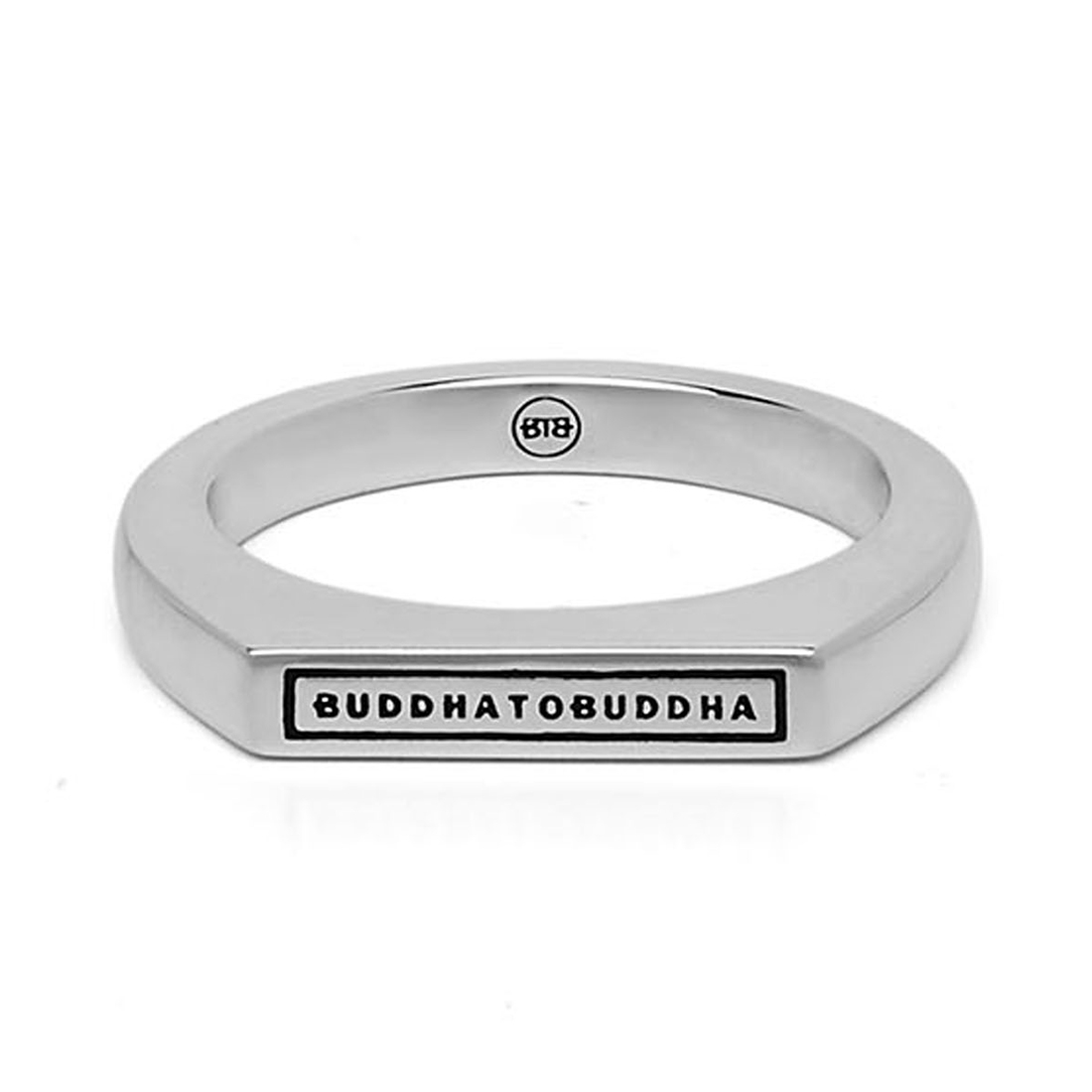 Buddha to buddha tangguh signet logo ring